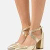 Anna Field Leather- Tacones - Gold
