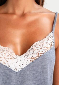 Anna Field Sarah Short Pj Set- Pijama - Off-White/Dark Blue -Tienda Barata Anna Field 04e3d1816e4748b4a0e2b5863bfae2f9