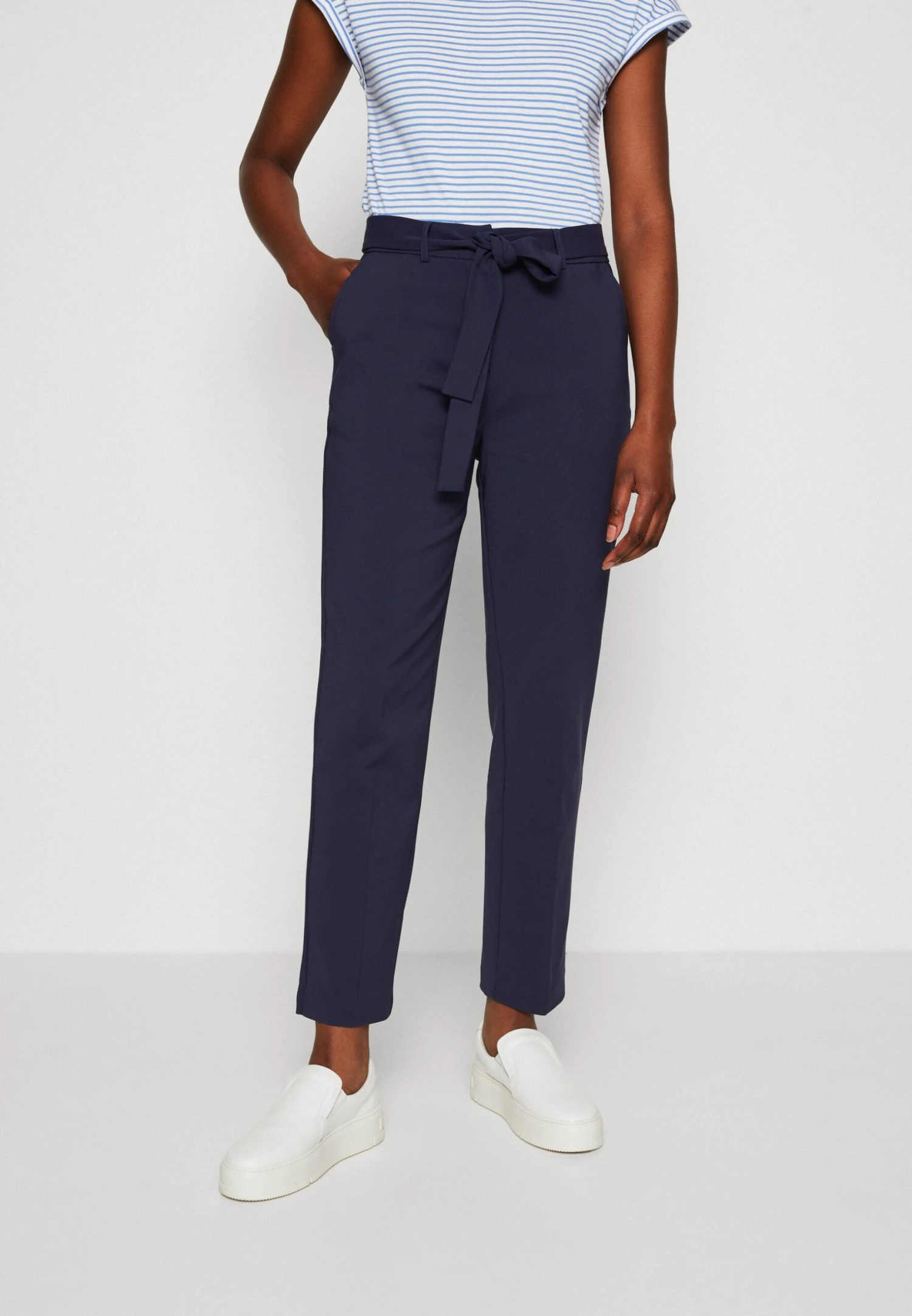 Anna Field Pantalones - Dark Blue 1 Anna Field Pantalones - Dark Blue