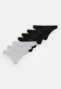 Anna Field Georgina 7Pp Thong Cotton - Tanga - Black/Grey 10 Anna Field Georgina 7Pp Thong Cotton - Tanga - Black/Grey -Tienda Barata Anna Field 068371459ed841fe8798526863dbf5cb