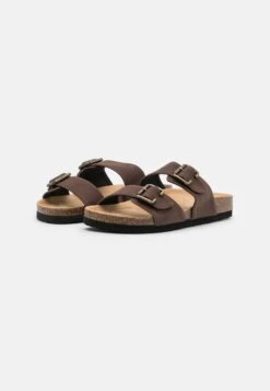 Anna Field Pantuflas - Dark Brown -Tienda Barata Anna Field 0a2a5e54bdef42a194d76b83c157b2c0