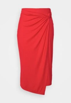 Anna Field Front Knot Midi Skirt - Falda De Tubo - Red -Tienda Barata Anna Field 0ab85f809b7e4081986dbd9b6f8d2ea7