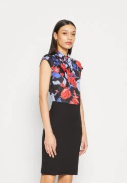 Anna Field Vestido Ligero - Black/Red/Blue -Tienda Barata Anna Field 1029cf6471724d7cab43fed1ed74d7a3