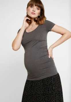 2 Pack - Camiseta Básica - Dark Gray/Black -Tienda Barata Anna Field 18f88c666d4f4ae7af077ff0b0321187