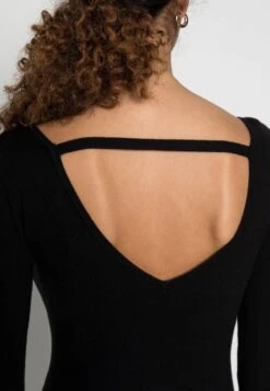 Anna Field Offener Rücken Bodycon Mini Strickkleid - Vestido De Tubo - Black -Tienda Barata Anna Field 1e77fbe5821d4c448cad2c7c1537bd30