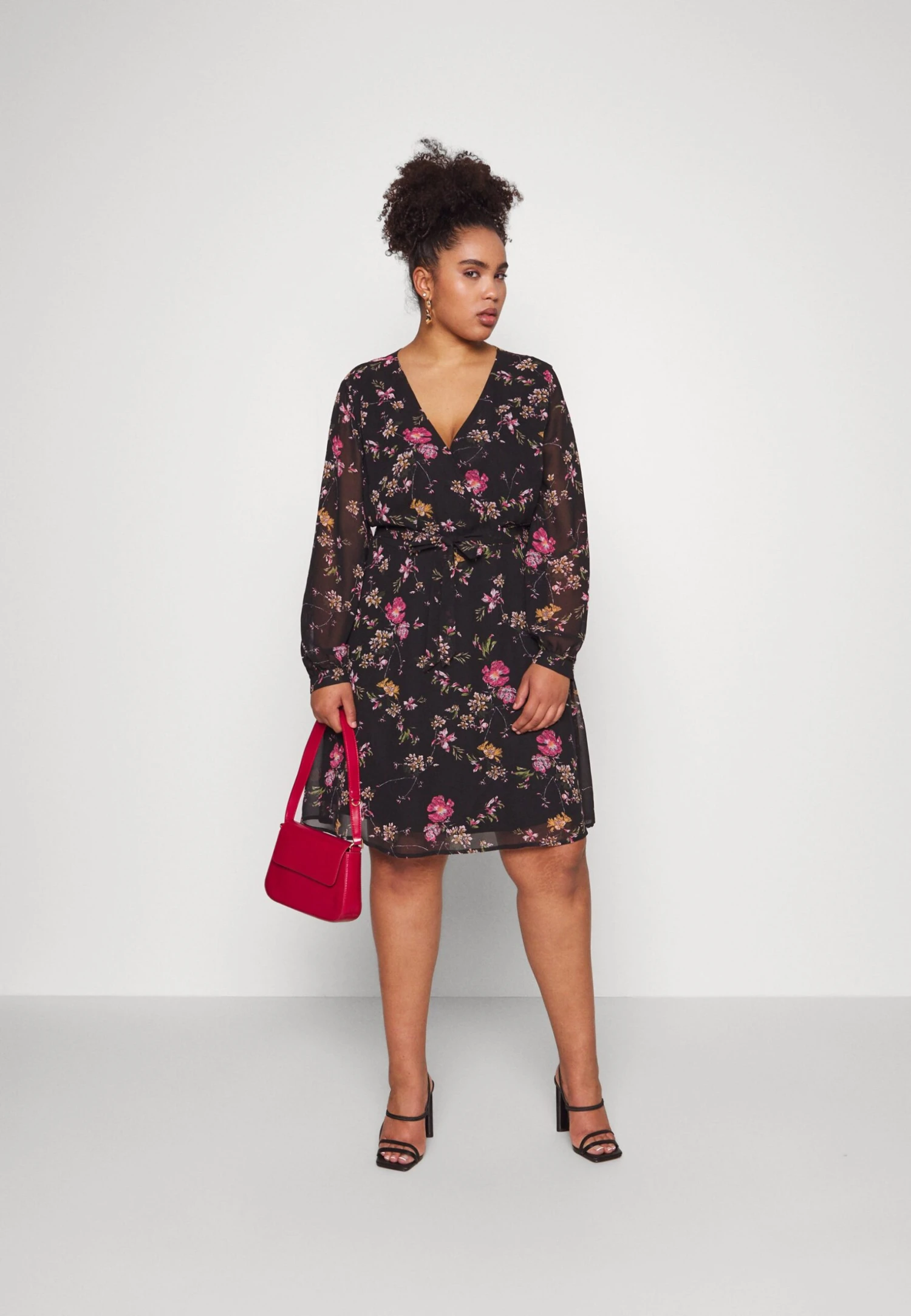 Vestido Informal - Black/Pink 2 Vestido Informal - Black/Pink - Imagen 2