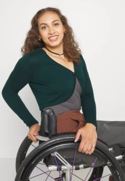 Anna Field Chaqueta De Punto - Dark Green -Tienda Barata Anna Field 20425656993d4f68a9da335a7c56cc67