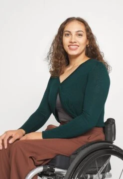 Anna Field Chaqueta De Punto - Dark Green -Tienda Barata Anna Field 24731d032f1a4045a31d5324123e3e0a