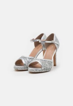 Anna Field Sandalias De Tacón - Silver -Tienda Barata Anna Field 30719f101ebe47ba986ccfc7655557f1