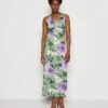 Anna Field Vestido Ligero - Green/Purple/White