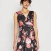 Anna Field Vestido Ligero - Black/Multi-Coloured