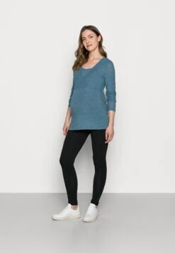 7/8 Length Maternity Leggings 2 Pack - Leggings - Black