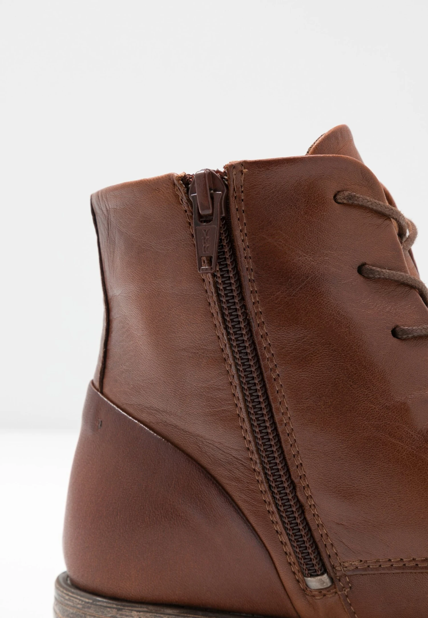 Anna Field Leather Booties - Botines Bajos - Cognac 3 Anna Field Leather Booties - Botines Bajos - Cognac - Imagen 3