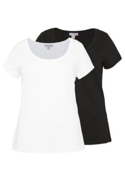 Camiseta Básica - Black, White