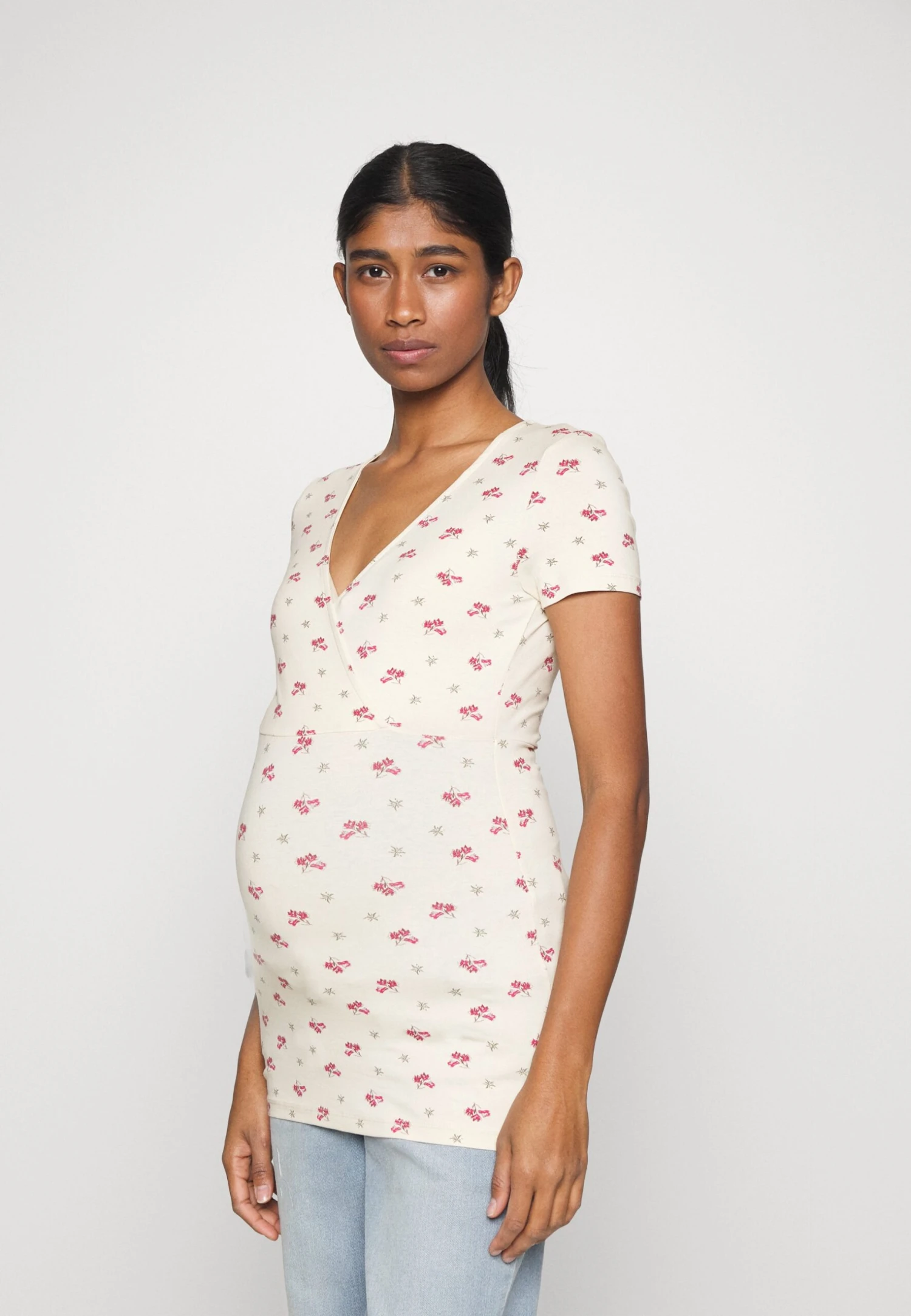 2 Pack - Camiseta Básica - Pink/Off-White/Multi-Coloured 4 2 Pack - Camiseta Básica - Pink/Off-White/Multi-Coloured - Imagen 4