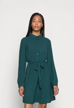Anna Field Vestido Camisero - Dark Green