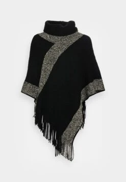 Anna Field Poncho - Black / Gold -Tienda Barata Anna Field 6a9c784f019b447da3d2a4d561e50cf9