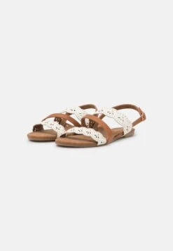 Anna Field Sandalias - White/Cognac -Tienda Barata Anna Field 6bb6bbf3e11e42a18df82cbc2123f0bc