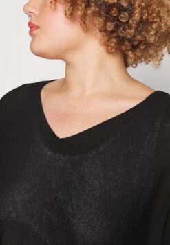 Plus Size - Jersey De Punto - Black -Tienda Barata Anna Field 6cd4a7b104a0460b932a208e19271fd7