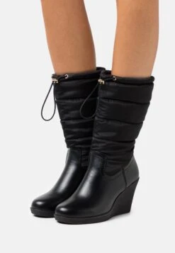 Anna Field Winter Boot - Botas De Cuña - Black