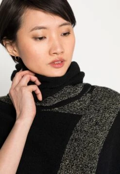 Anna Field Poncho - Black / Gold -Tienda Barata Anna Field 6fcd65bf26b14654ad581eeb1f69b3b2