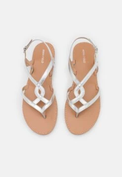 Anna Field Sandalias De Dedo - Silver -Tienda Barata Anna Field 7e08f08a217b47ef9e755591dcff664a