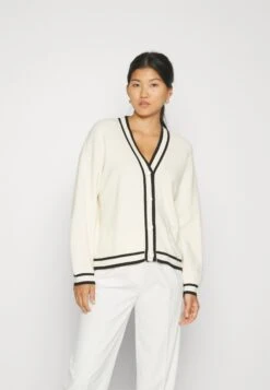 Anna Field Chaqueta De Punto - White/Black