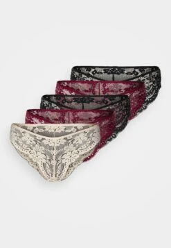 Anna Field 5 Pack - Braguitas - Black/Red/Nude -Tienda Barata Anna Field 9651dcf60a24428188d56d9896ab5581