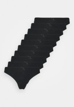 Anna Field 10 Pack - Tanga - Black -Tienda Barata Anna Field 96ae7501f0f24390b5c6c97df1c645df