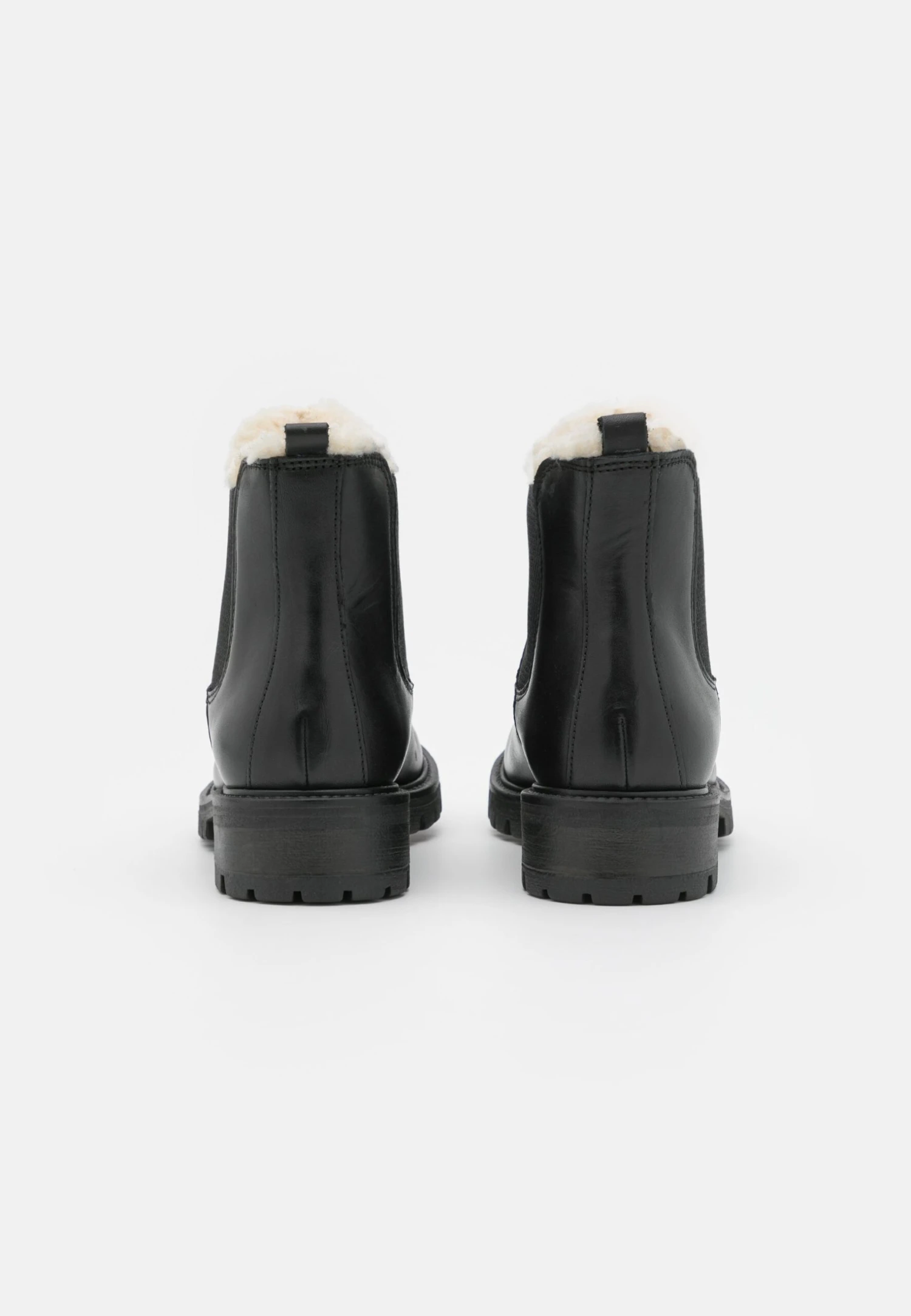 Anna Field Winter Booties Leather - Botines - Black 4 Anna Field Winter Booties Leather - Botines - Black - Imagen 4