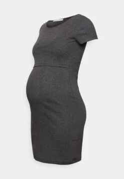 Short Sleeves- Vestido Ligero -Mottled Dark Grey -Tienda Barata Anna Field a12eb757c88f47778add388454b2e645