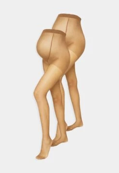 Anna Field 20 Den 2 Pack - Medias - Camel