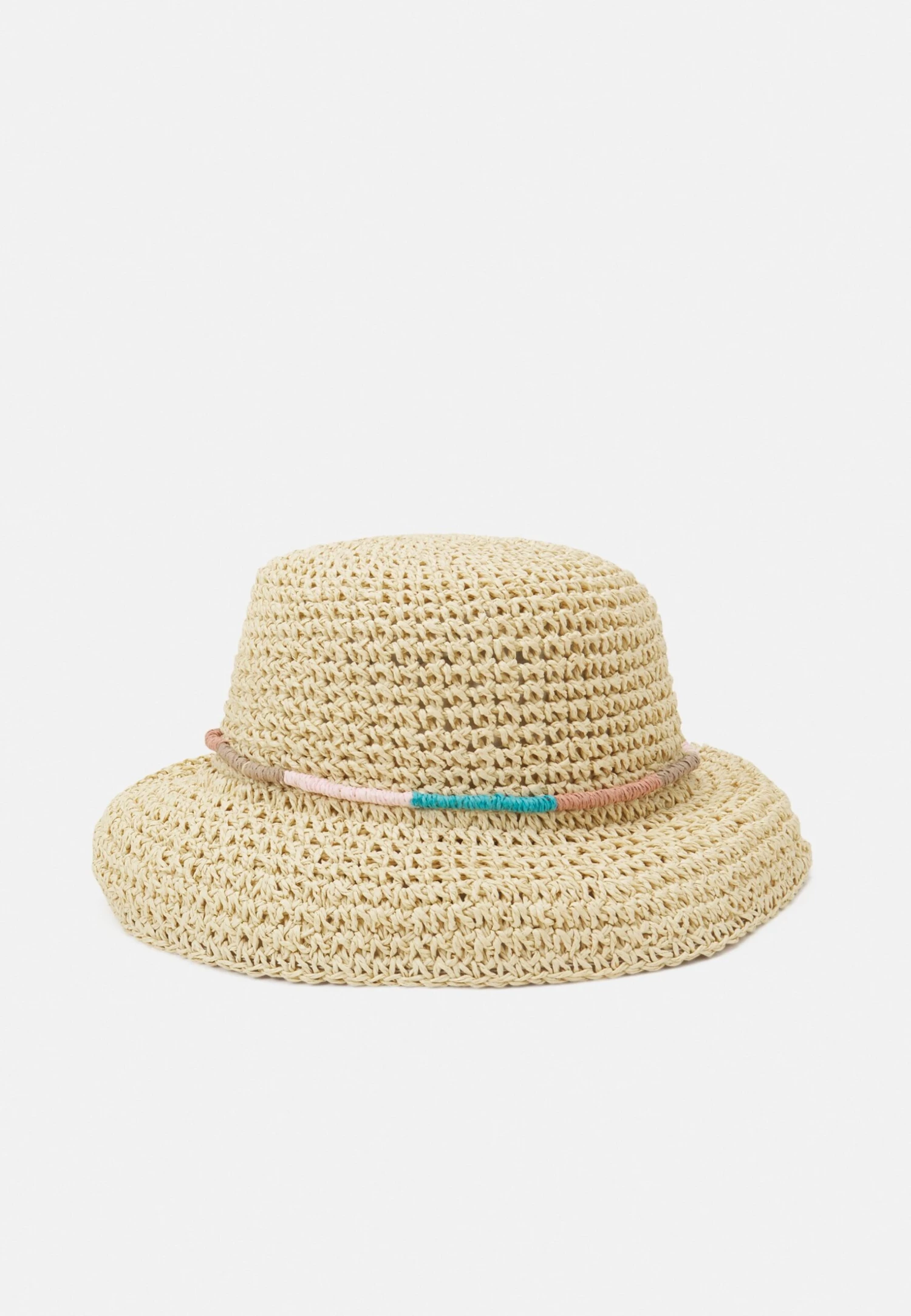 Anna Field Sombrero - Tan/Pink 1 Anna Field Sombrero - Tan/Pink