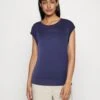 Anna Field Camiseta Estampada - Dark Blue