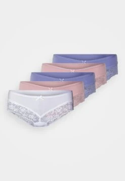 Anna Field 5 Pack - Braguitas - Pink/Dark Blue/White -Tienda Barata Anna Field d25f96cec6ce437a9c3d12c5d1a6a214