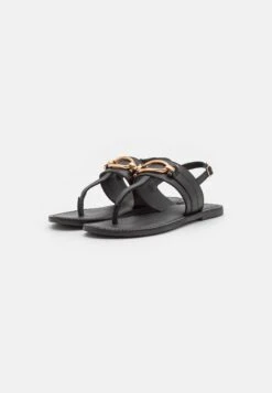 Anna Field Leather- Sandalias De Dedo - Black -Tienda Barata Anna Field d88724056dfa418b964c1cc58ba2cdd9