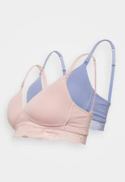 Anna Field 2 Pack - Sujetador Básico - Dark Blue/Pink