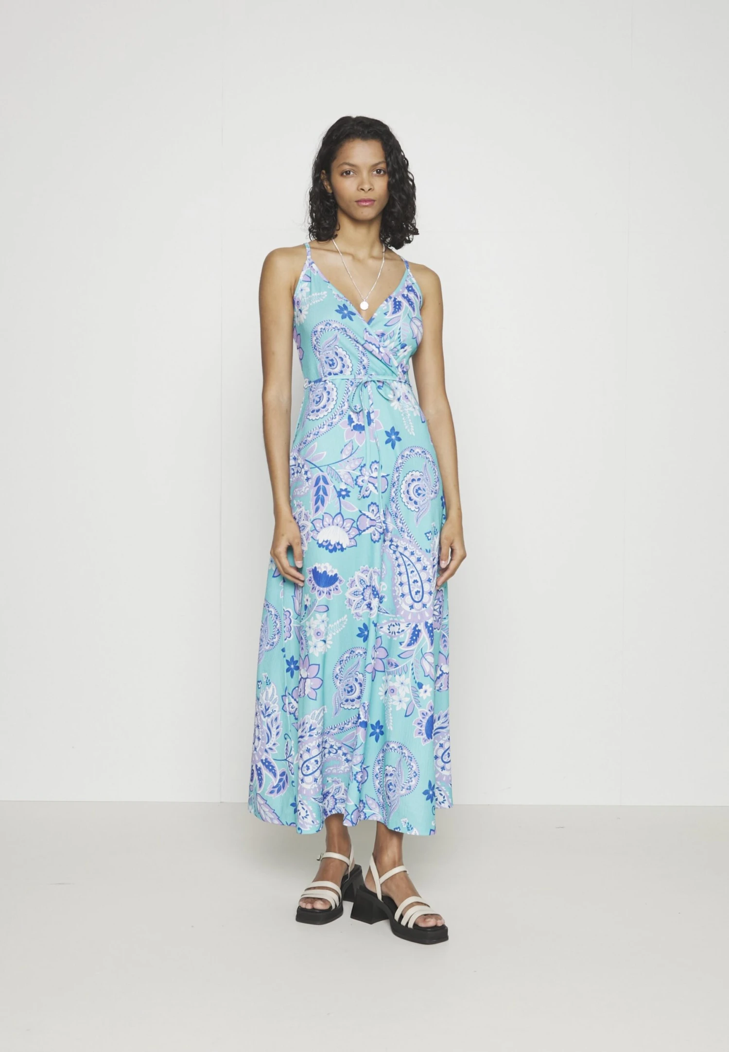 Anna Field Vestido Largo - Blue 5 Anna Field Vestido Largo - Blue - Imagen 5
