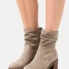 Anna Field Leather- Botines - Beige