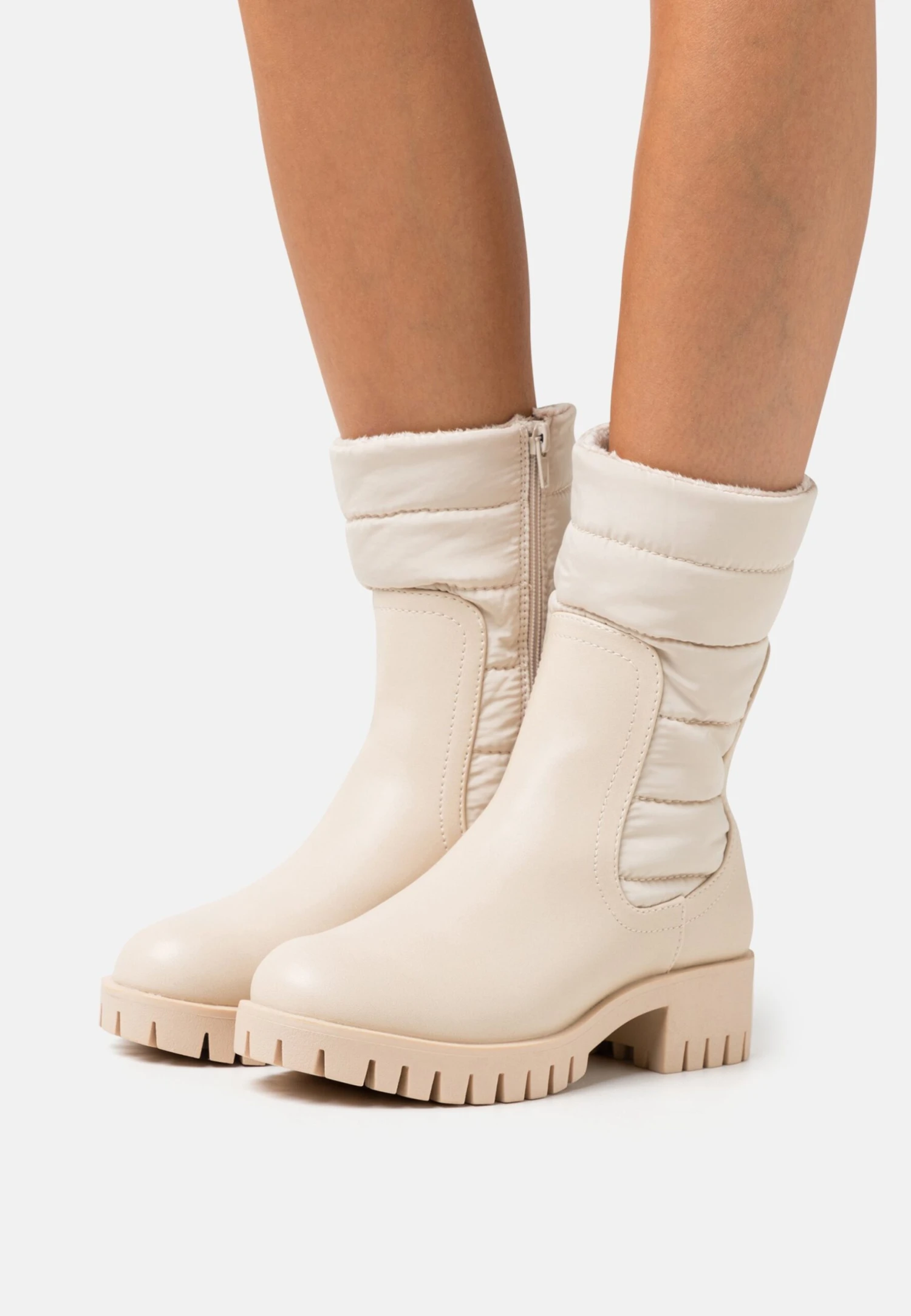 Anna Field Winter Boot - Botas - Beige 1 Anna Field Winter Boot - Botas - Beige