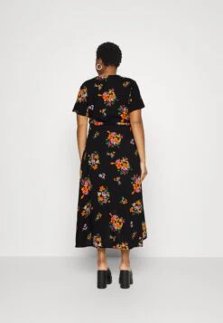 Wrap Dress High Low Hem - Vestido Informal - Black -Tienda Barata Anna Field de12f0ef14d241e1b655b15c1d5dd52e