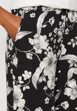 Anna Field Pantalones - Black/Off White -Tienda Barata Anna Field e18ad32ff0ef475baaa5fb5a7474b09b