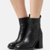 Anna Field Botines Con Plataforma - Black