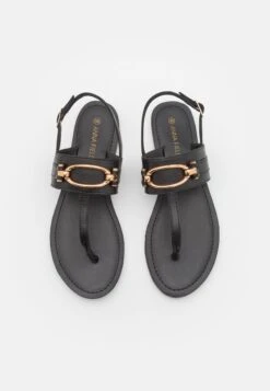 Anna Field Leather- Sandalias De Dedo - Black -Tienda Barata Anna Field e8c9fc1d61aa45558e6ed93edf957b7a