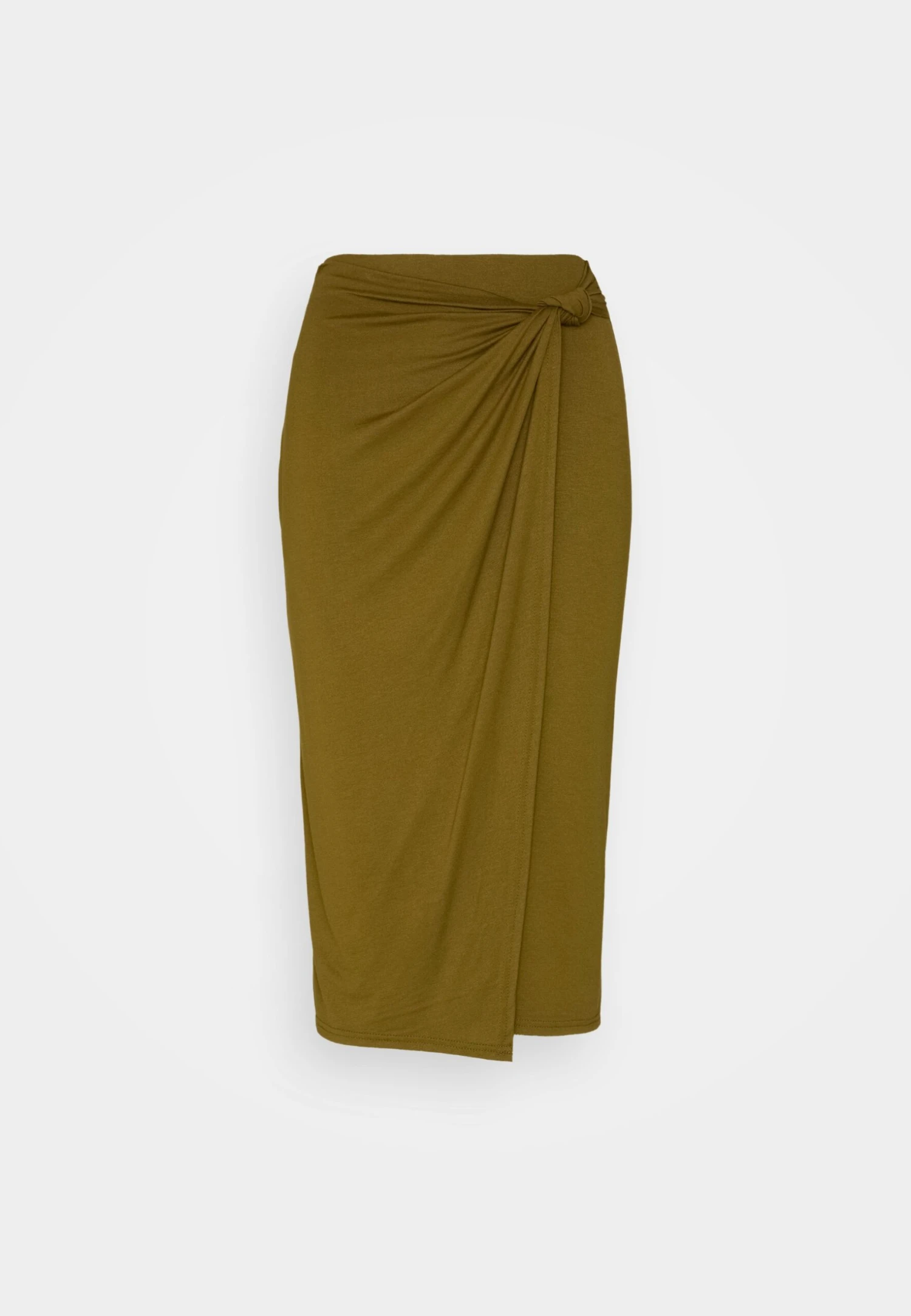 Anna Field Front Knot Midi Skirt - Falda De Tubo - Khaki 5 Anna Field Front Knot Midi Skirt - Falda De Tubo - Khaki - Imagen 5