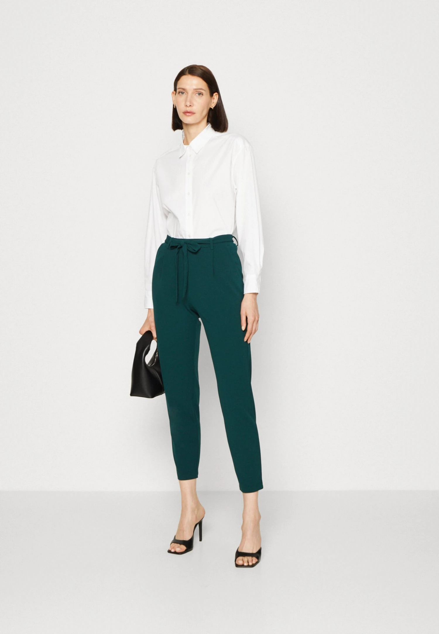 Anna Field Pantalones - Dark Green 2 Anna Field Pantalones - Dark Green - Imagen 2