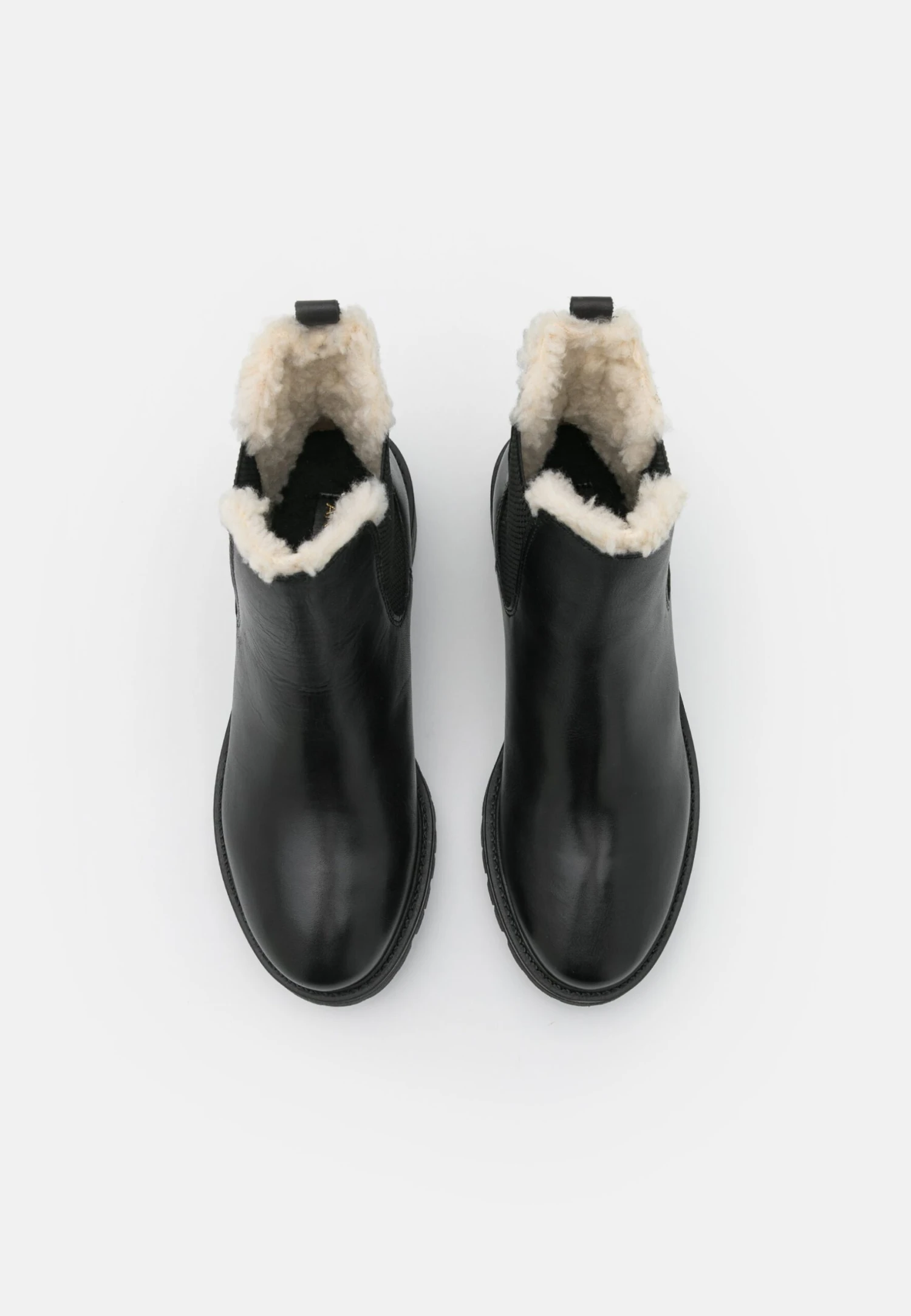 Anna Field Winter Booties Leather - Botines - Black 6 Anna Field Winter Booties Leather - Botines - Black - Imagen 6